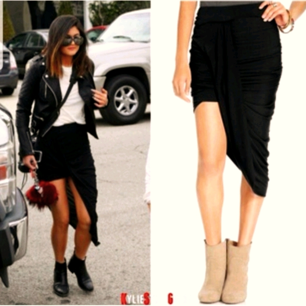 NWOT Free People Twist and Shout Drapey M Skirt